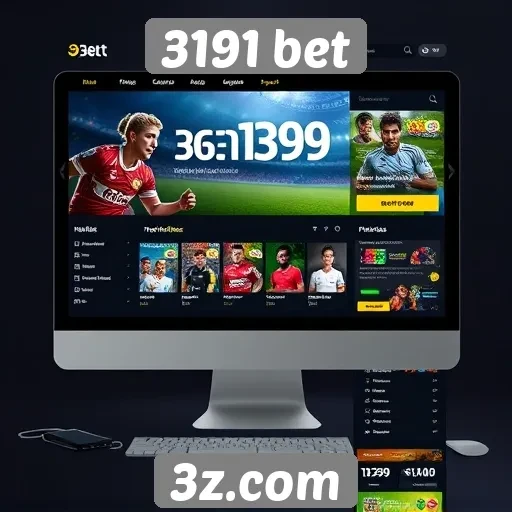 Navegação e usabilidade do site 3191 bet